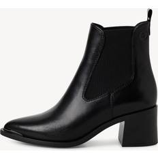 Tamaris 40 Chelsea boots Tamaris Højhælede Chelseastøvler Kort Damestøvle - Sort