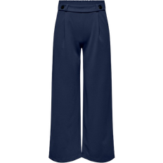 Only Jdygeggo Wide Leg Fit Trousers - Blue/Black Iris