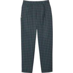 Lacoste Breathable Trousers & Shorts Lacoste Stretch Checked Golf Jogging Bottoms - Blue