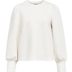 Object Langærmet Top Shirts - Hvid