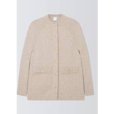 Wool Capes & Ponchos John Lewis Super Washed Wool Military Cape - Natural