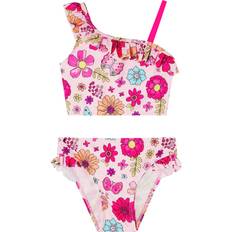 Pink Tankinis Accessorize Kids Retro Bloom Tankini - Brights Multi