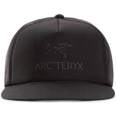 Arc'teryx Kepsar Arc'teryx Logo Trucker Flat Cap - Black