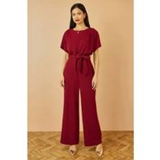 Jumpsuits - Rød Jumpsuits & Overalls Yumi Red Batwing Stretch Jumpsuit