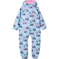 Rain Sets Lighthouse Jamie Puddle Kids Printed Waterproof Rain Suit - Sky Farm Print