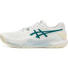 Asics Gel-Resolution 9 White Pitch Green