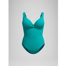 Speedo Shaping Cross Knot Swimsuit - Turquoise