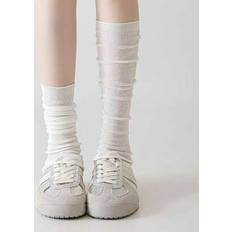 Solid Colours Arm & Leg Warmers Shein Random Solid Color Simple Thin Leg Warmers - Spring/Summer