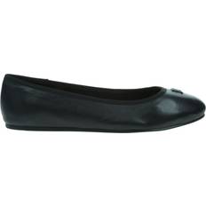 Tommy Hilfiger 40 Ballerinaskor Tommy Hilfiger Th Hardware Leather Ballerina - Svart
