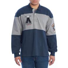 Breathable Polo Shirts La Martina Comfort Fit Long Sleeve Polo Shirt - Gray