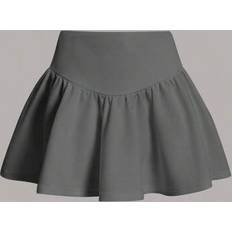 Skirts Shein Tween Girl Woven Loose High Waist Vintage Casual Skirt