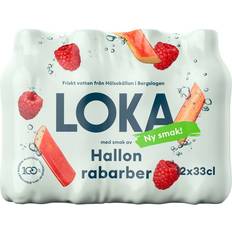 LOKA Hallon Rabarber PET Flaska 12x33 cl