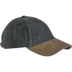 Weird Fish Men Accessories Weird Fish Westbury Color Block Twill Cap - Dark Grey