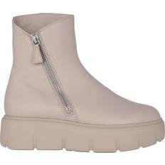 Sko Högl Læder Varmforet Damesko - Beige