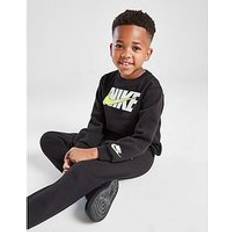 Nike Boys Tracksuits Children's Clothing Nike Swoosh Fade Crew Tracksuit Kids - Black