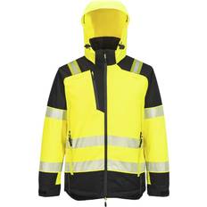 Adult Workwear & Equipment Portwest PW3 Hi-Vis Winter Jacket - Yellow/Black