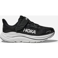 Hoka Clifton 10 Junior Running Shoes - Black/White