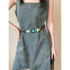 Body Chains Shein Bohemian Handwoven Braided Belt Waist Chain - Stylish Summer