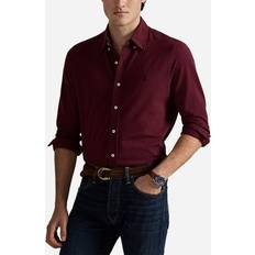Polo Ralph Lauren Red Tops Polo Ralph Lauren Player Featherweight Shirt Spring Wine Heather - All-American Label