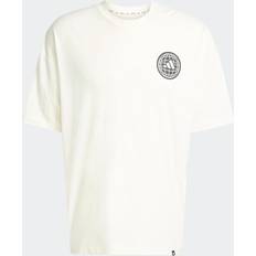 Tennis T-shirts adidas Gfx Glob Q3 T-Shirt Men - Cream