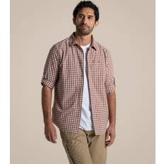 Craghoppers Överdelar Craghoppers Nosilife Nuoro Check Long Sleeved Shirt - Brun