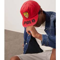 Polo Ralph Lauren Red Accessories Polo Ralph Lauren Vintage Logo Lightweight Cotton Twill Baseball Cap - Red