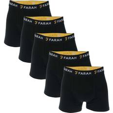 FARAH Herr Kalsonger FARAH Mens Chorley Boxer Shorts - Black