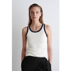 COS Ribbed Tank Top - Navy