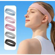 Unisex Headbands Shein Fashionable Unisex Running Fitness Yoga Headband Set - Dual Non-Slip