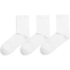 Bershka Underkläder Bershka Sportiga Strumpor 3-Pack - Vit
