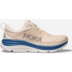 Hoka Gaviota 5 Road Running Shoes - Birch/Foggy Night