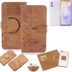 Mobile Phone Accessories K-S-Trade Wallet Case For Doogee N50 Cork Schutz