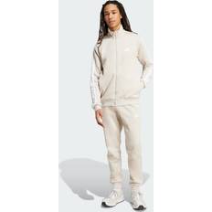 Svarta - Träningsplagg Kostymer adidas Sportswear Basic 3-Stripes Fleece Träningsställ