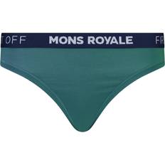 Cykling - Dame Trusser Mons Royale Stratos Merino Thong Merino Undertøj Damer - Turkis