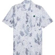 Puma White Polo Shirts Puma Cloudspun Garden Polo Shirt - White Glow