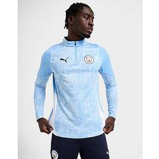 Puma Manchester City FC Training 1/4 Zip Top Blue XS