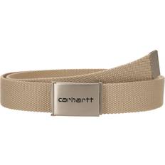 Carhartt WIP Belts Carhartt WIP Clip Chrome Wall Belt - Beige