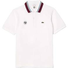 Lacoste Breathable Polo Shirts Lacoste Unisex Adult Roland Garro Edition Sport Umpire Polo Shirt - White