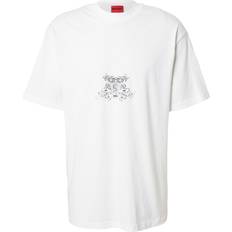 T-shirts on sale HUGO Duarms Crew Neck T Shirt - White