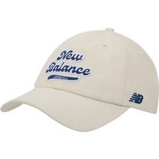 New Balance Kepsar New Balance 6 Panel Femme Athletics Legacy Hat - Blanc