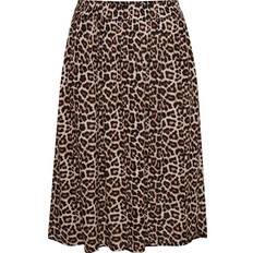 Grey - Long Skirts Kaffe Curve Women's Skirt Isma Ami - Gris