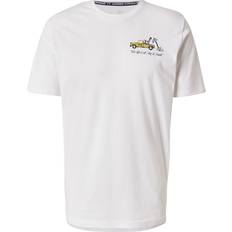 Under Armour Herre Skjorter Under Armour Body Shop Men's Short Sleeve - White/Yellow