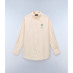 Napapijri Shirts Napapijri Fete Long Sleeve Shirt - Yellow Stripe