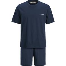 Jack & Jones Blue Sleepwear Jack & Jones Plain Loungewear Set 2-Pack