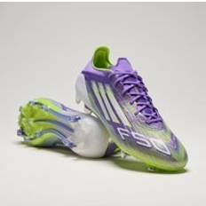 Adidas f50 elite fg adidas F50 Elite FG Radiant Blaze Football Shoes - Purple Rush/Cloud White