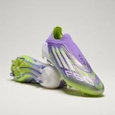 Football Shoes adidas F50 Elite Laceless Firm Ground Boots - Purple Rush/Cloud White