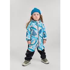 Soft Shell -haalarit Reima Softshelldress Småbarn Mjosa - Brun