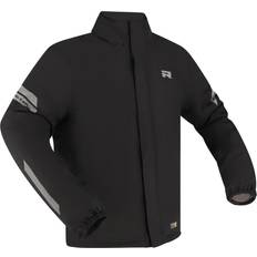 Regnkläder Richa Rain Stretch 2L MC-Regnjacka - Svart