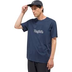 Haglöfs T-shirts Haglöfs Tee Men's Breeze Proof Jacket - Blue