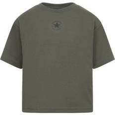 Green T-shirts Converse All Star Chuck Taylor Solid Color Boxy Fit Crew-neck T-Shirt - Dark Khaki